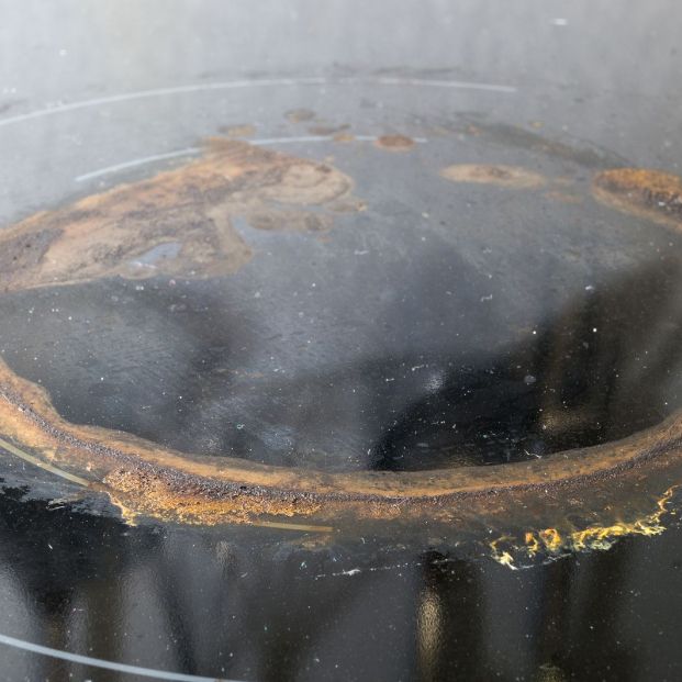 Vitrocerámica sucia Vitrocerámica sucia