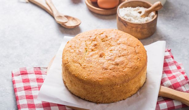 Receta de bizcocho de galleta y vainilla al microondas
