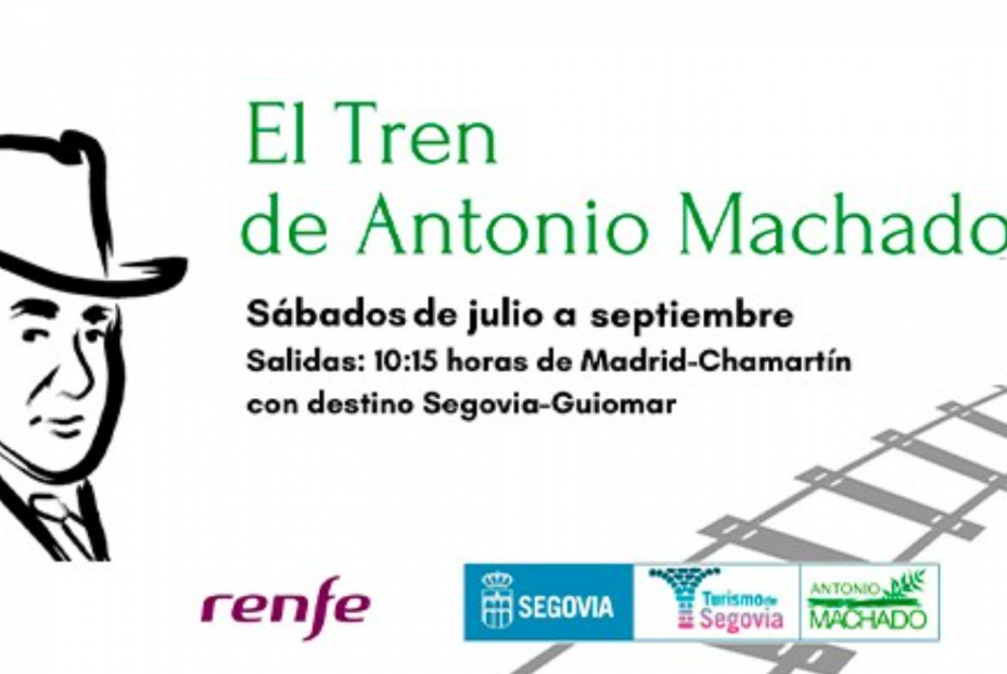 Descubre Segovia 'Con Ojos de Poeta' en el tren de Antonio Machado (Renfe) Descubre Segovia 'Con Ojos de Poeta' en el tren de Antonio Machado (Renfe)