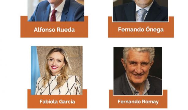 Alfonso Rueda, Ónega, Fabiola García y Romay abordan los retos de la longevidad en Galicia