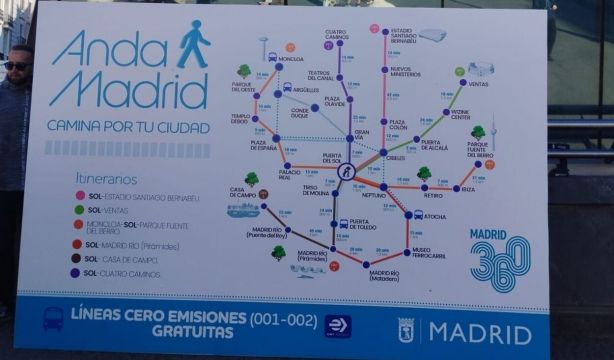 'Anda Madrid': 6 rutas para recorrer la capital caminando