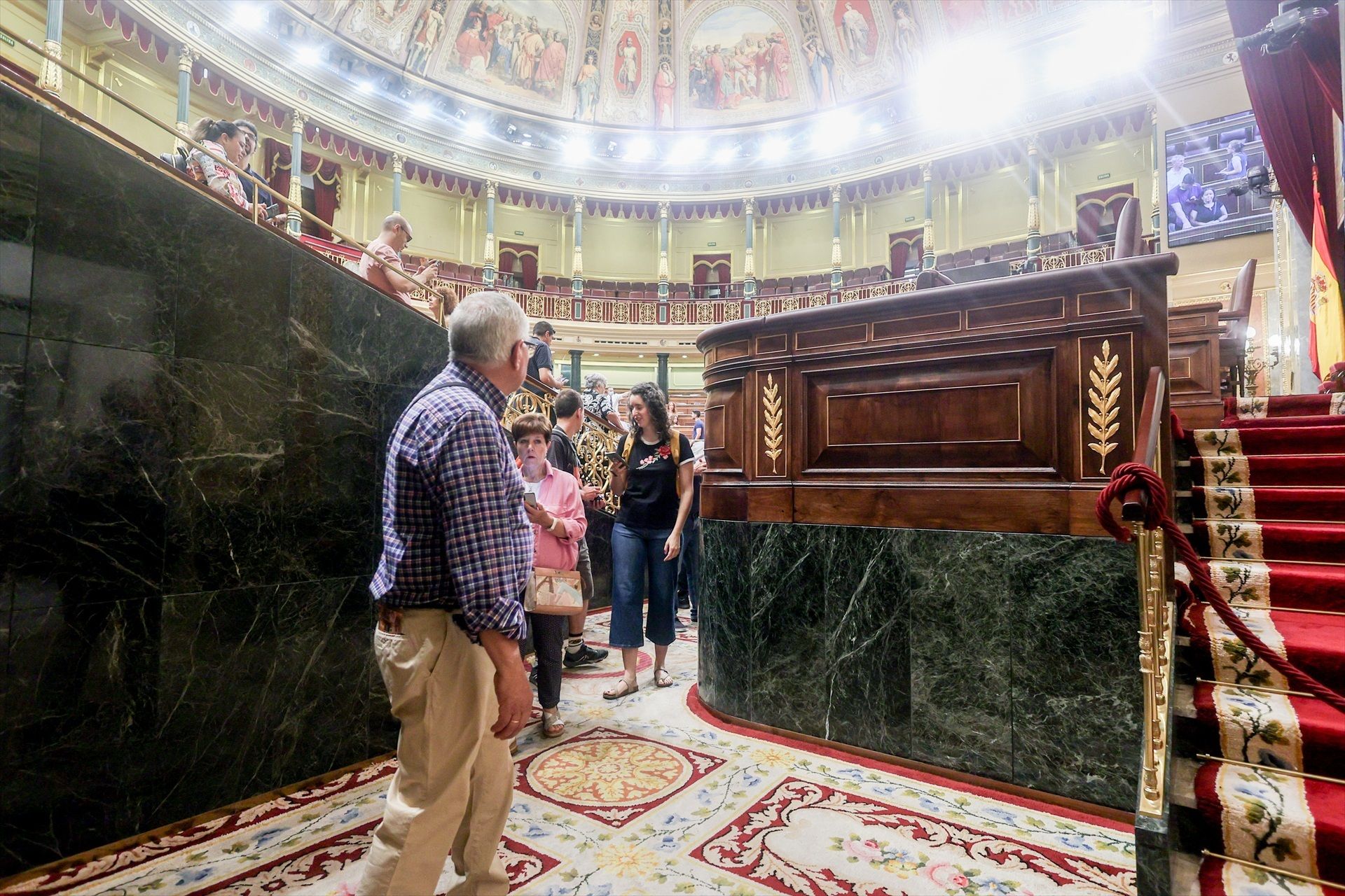 ¿Quieres conocer el Congreso por dentro? Los mayores de 65 años no necesitan cita previa