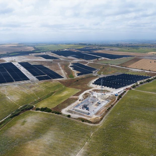 EuropaPress 6222550 vista aerea planta solar fotovoltaica rancho termino municipal jerez EuropaPress 6222550 vista aerea planta solar fotovoltaica rancho termino municipal jerez