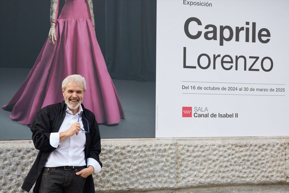 Lorenzo Caprile inaugurando la exposición que le homenajea, 'Caprile Lorenzo'. Fuente: Europa Press Lorenzo Caprile inaugurando la exposición que le homenajea, 'Caprile Lorenzo'. Fuente: Europa Press