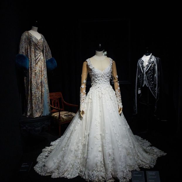 Vestidos de la exposición 'Caprile Lorenzo'. Fuente: Europa Press Vestidos de la exposición 'Caprile Lorenzo'. Fuente: Europa Press