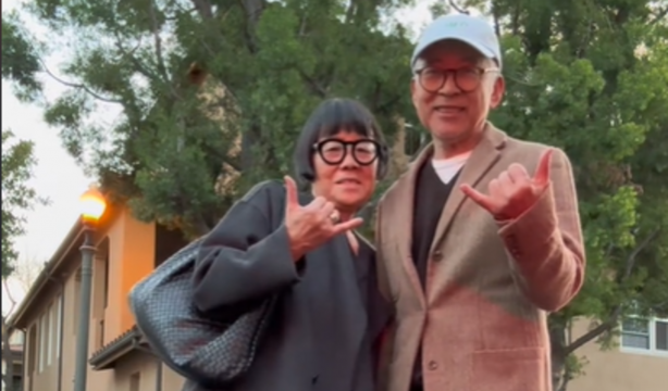 La pareja sénior que se rifan las marcas de moda