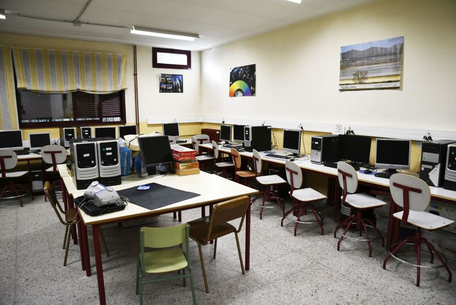Aula de informática del Colegio de Educación Infantil y Primaria (CEIP) ‘Joaquín Costa’ de Madrid Aula de informática del Colegio de Educación Infantil y Primaria (CEIP) ‘Joaquín Costa’ de Madrid