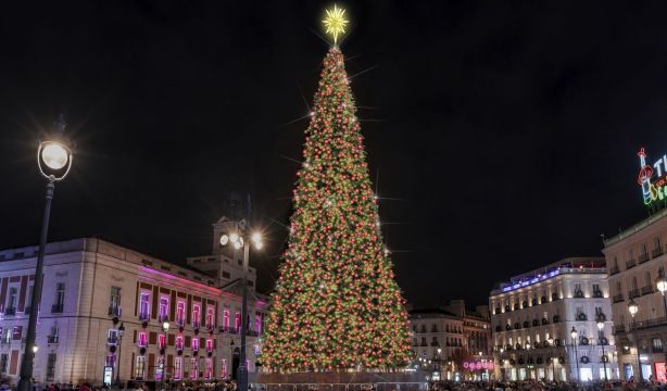 Un abeto de 37 metros y otras novedades de las luces de Navidad de Madrid