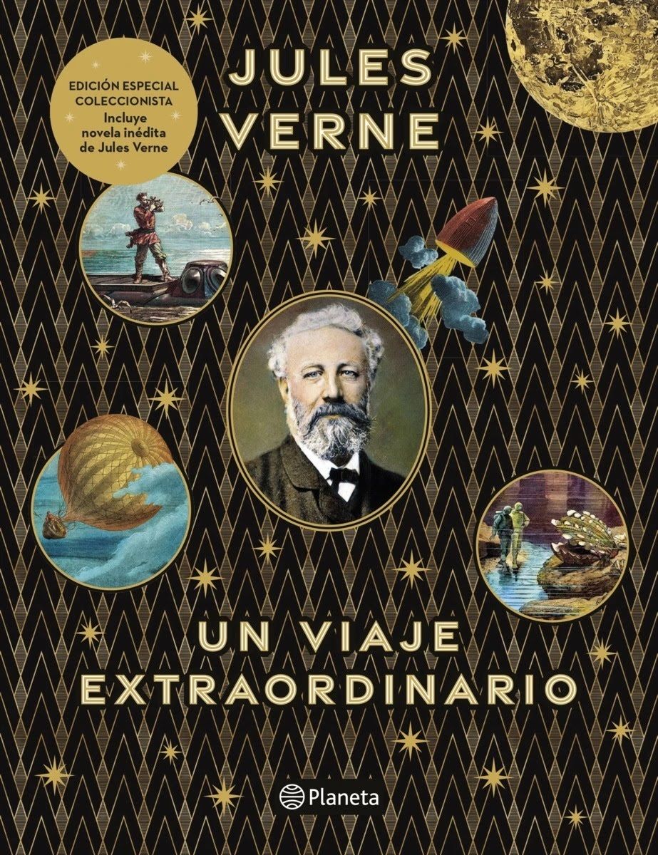 Planeta publica una novela inédita en España y una biografía ilustrada de Julio Verne Planeta publica una novela inédita en España y una biografía ilustrada de Julio Verne