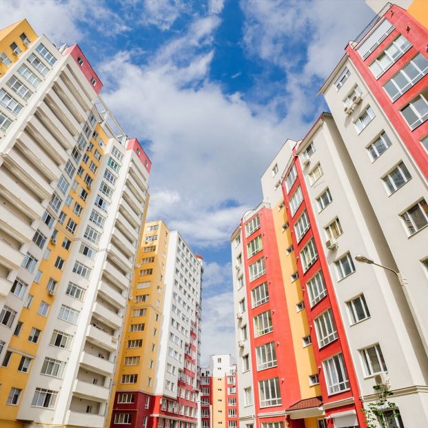 Bloques de viviendas. Fuente: CAF MADRID Bloques de viviendas. Fuente: CAF MADRID