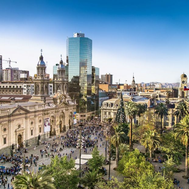 Santiago, en Chile Santiago, en Chile