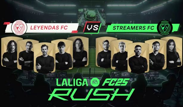 DjMaRiiO y Diego López, últimas estrellas en sumarse al partido de LALIGA EA SPORTS X FC 25 RUSH