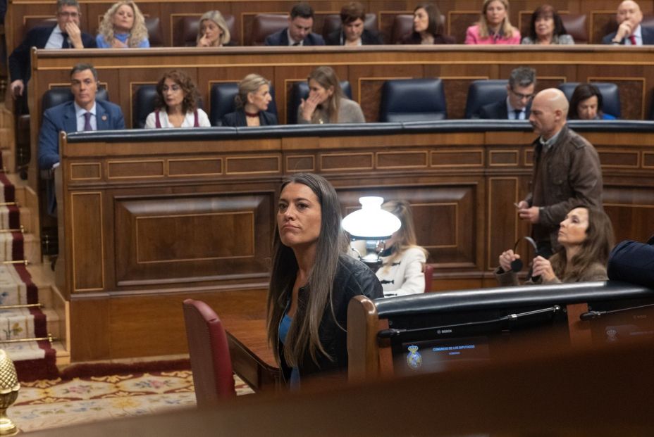 EuropaPress 6369365 portavoz junts congreso miriam nogueras intervenir sesion plenaria congreso EuropaPress 6369365 portavoz junts congreso miriam nogueras intervenir sesion plenaria congreso