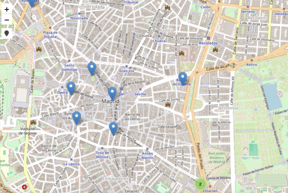 Madrid crea un mapa con los puestos de castañas de la ciudad Madrid crea un mapa con los puestos de castañas de la ciudad