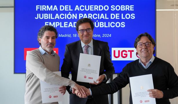 Los funcionarios volverán a tener acceso a jubilación parcial: Gobierno, UGT y CCOO sellan el pacto