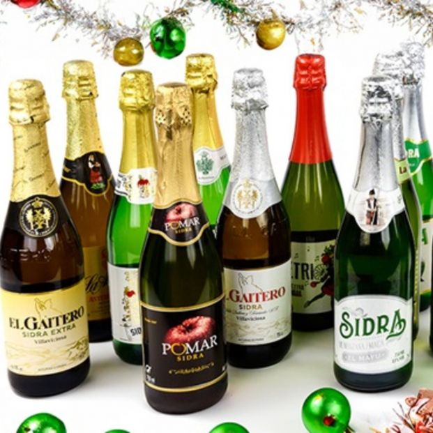 Varias botellas de sidra. Fuente: OCU Varias botellas de sidra. Fuente: OCU