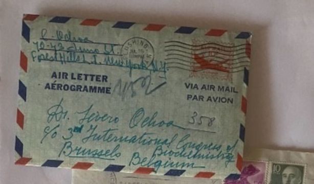 Cultura adquiere la correspondencia privada del investigador Severo Ochoa de 1947 a 1977
