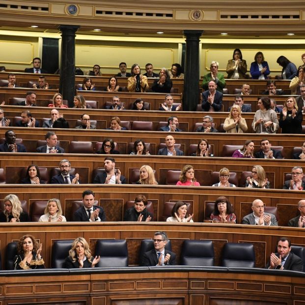 Imagen del pleno en el Congreso de los Diputados del 19 de diciembre de 2024. Fuente: Fernando Sánchez / Europa Press Imagen del pleno en el Congreso de los Diputados del 19 de diciembre de 2024. Fuente: Fernando Sánchez / Europa Press