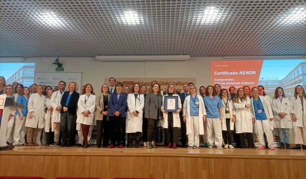El Infanta Leonor, primer hospital en España en ser reconocido por su compromiso con los mayores (Europa Press)