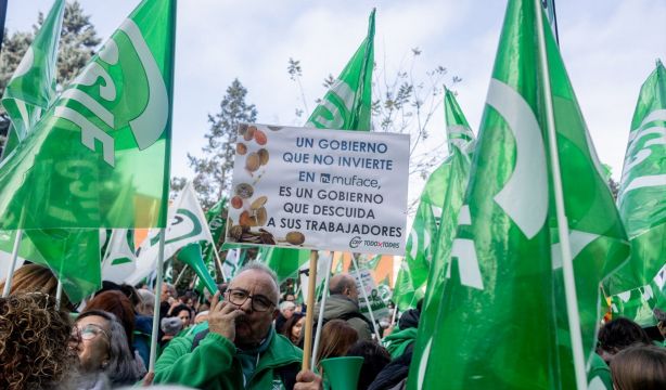 Mónica García acusa a las aseguradoras de Muface de no querer atender a pacientes mayores. Foto: EuropaPress 