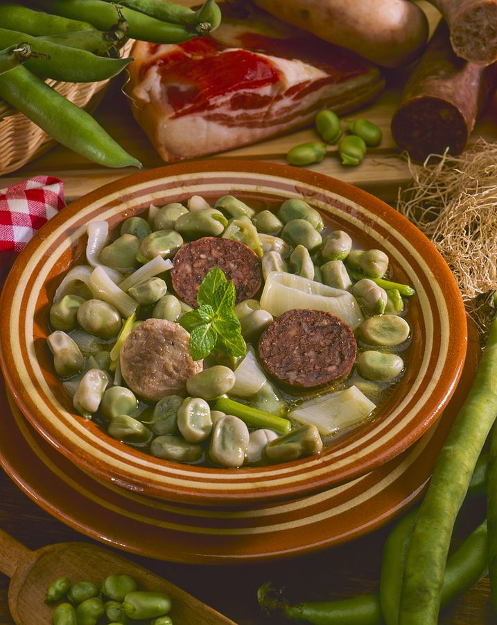 bigstock Spanish Cuisine Broad Beans239734804
