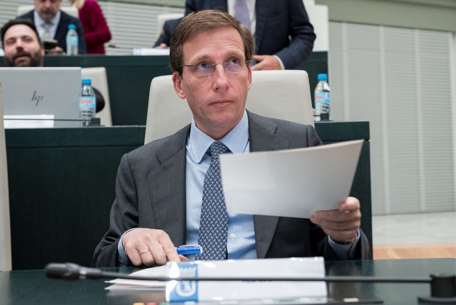 El alcalde de Madrid, José Luis Martínez-Almeida El alcalde de Madrid, José Luis Martínez-Almeida