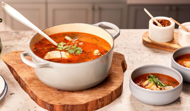 Receta de sopa de pescado (Mercadona)