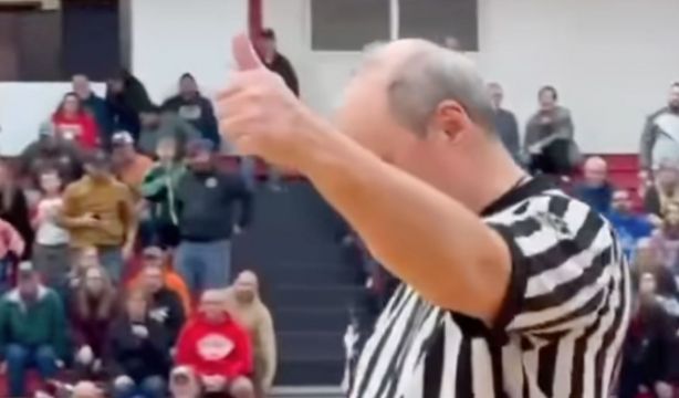 VÍDEO: El emotivo homenaje a un árbitro de baloncesto en su último partido después de 51 años (Instagram)