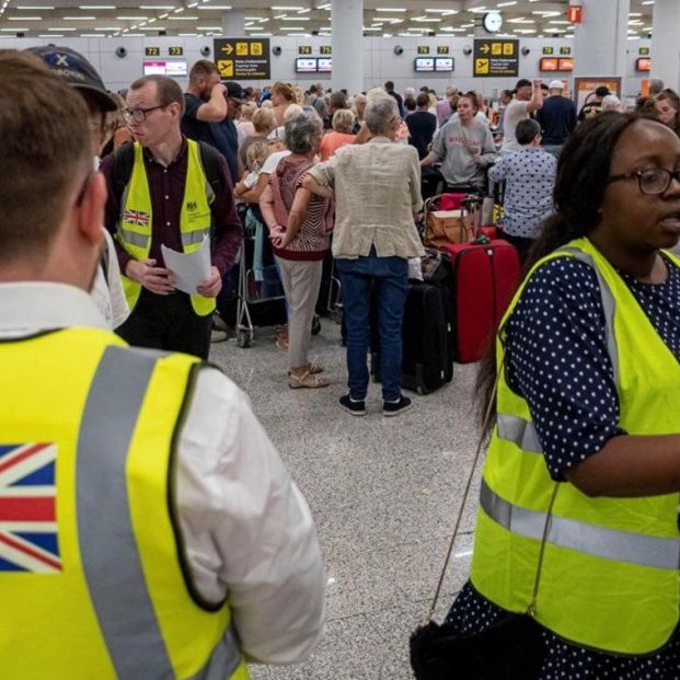 Clientes de Thomas Cook abandonados Clientes de Thomas Cook abandonados