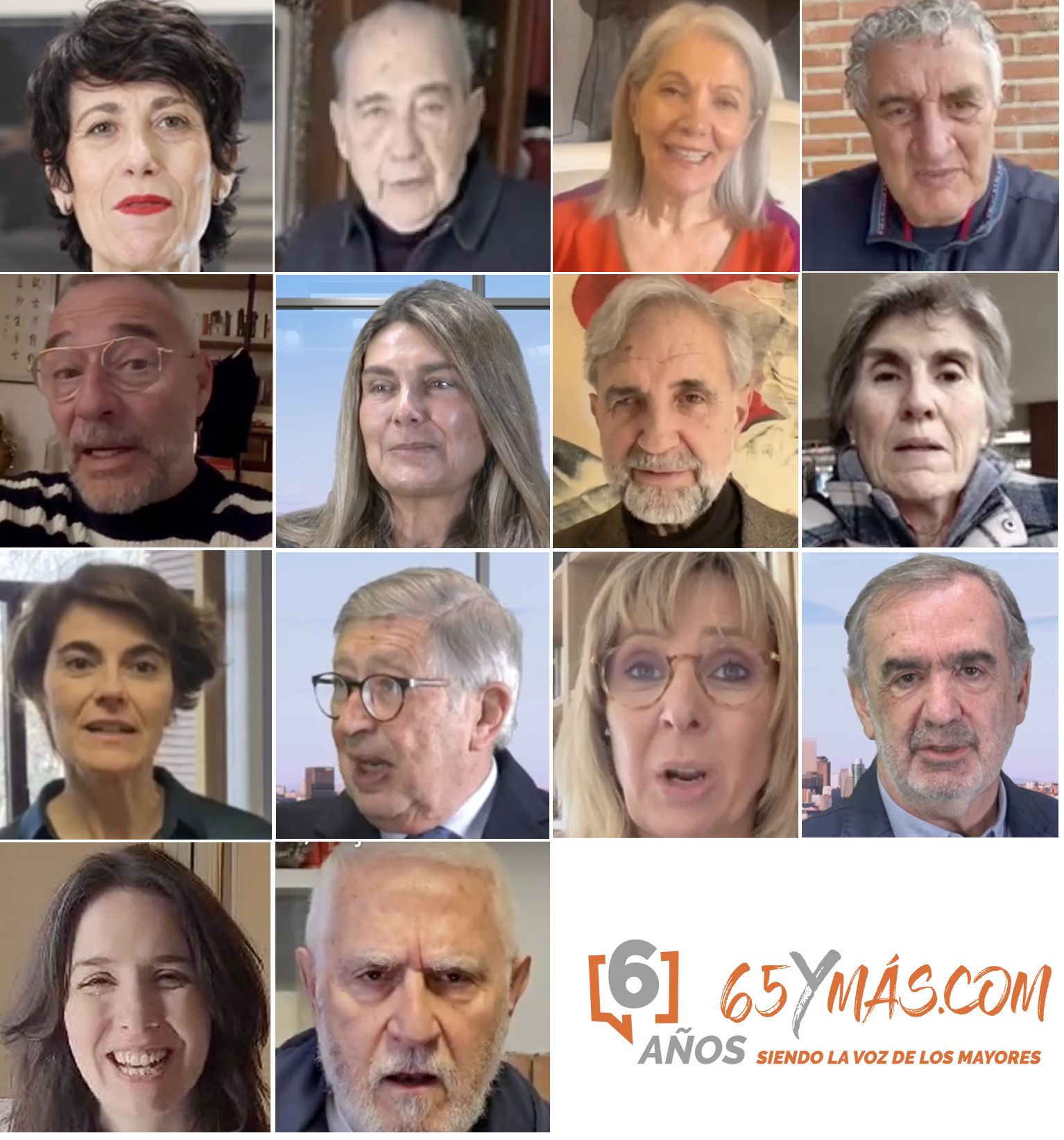 Elma Saiz, Carlos San Juan, Paloma del Río, Romay, Goto González y muchos más felicitan a 65YMÁS Elma Saiz, Carlos San Juan, Paloma del Río, Romay, Goto González y muchos más felicitan a 65YMÁS