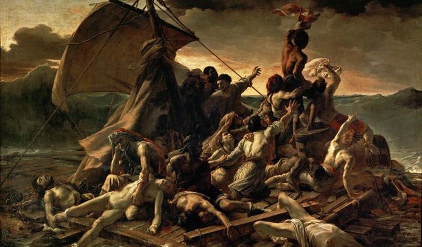 JEAN LOUIS THÉODORE GÉRICAULT   La Balsa de la Medusa (Museo del Louvre, 1818 19)