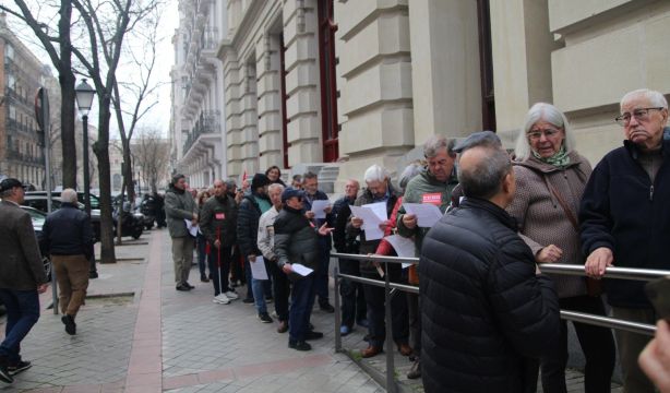 Manifestación mutualistas IRPF (Madrid)
