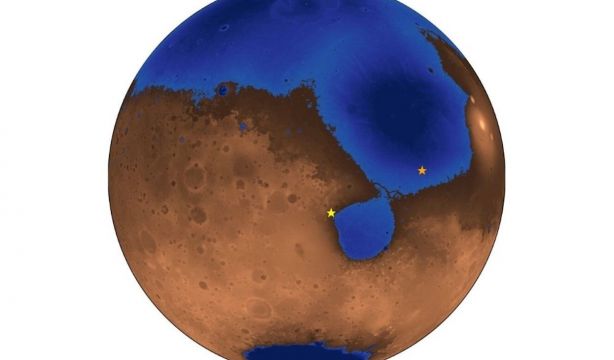 Marte tuvo en el pasado playas "estilo vacaciones"