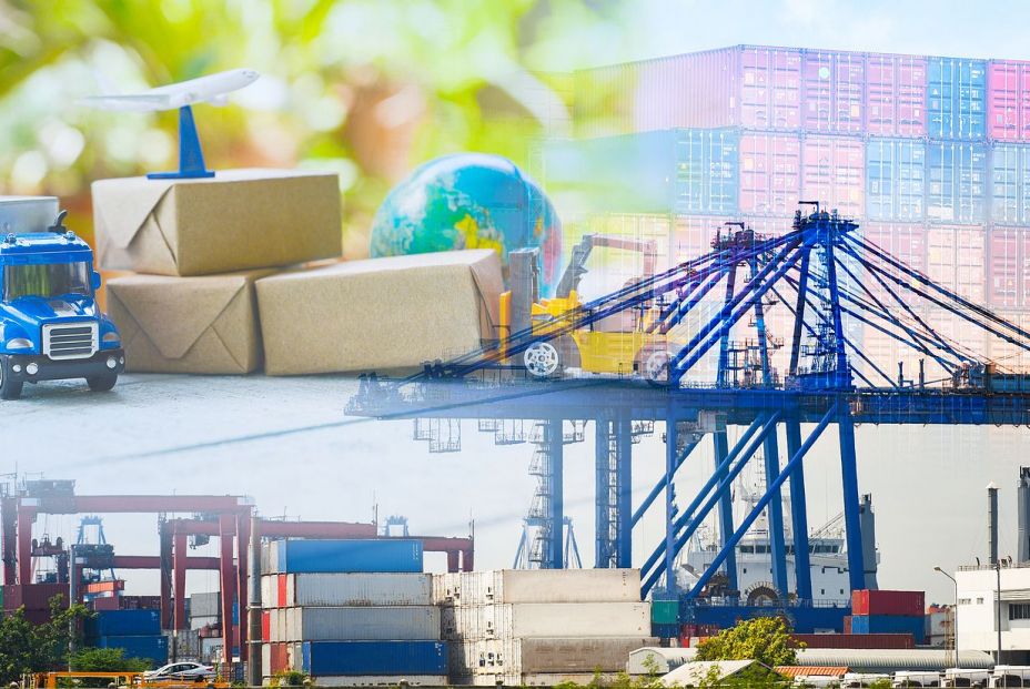 bigstock Containers Logistics Export Im 327720838