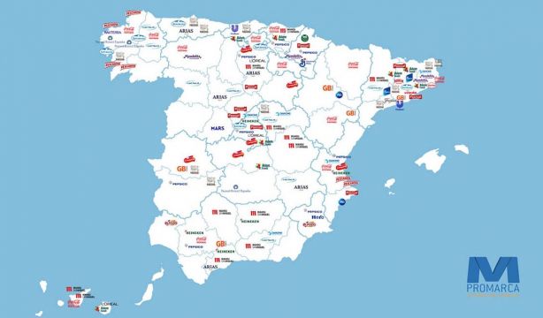Las marcas de alimentación, motor contra la despoblación: el mapa con las presentes en cada región