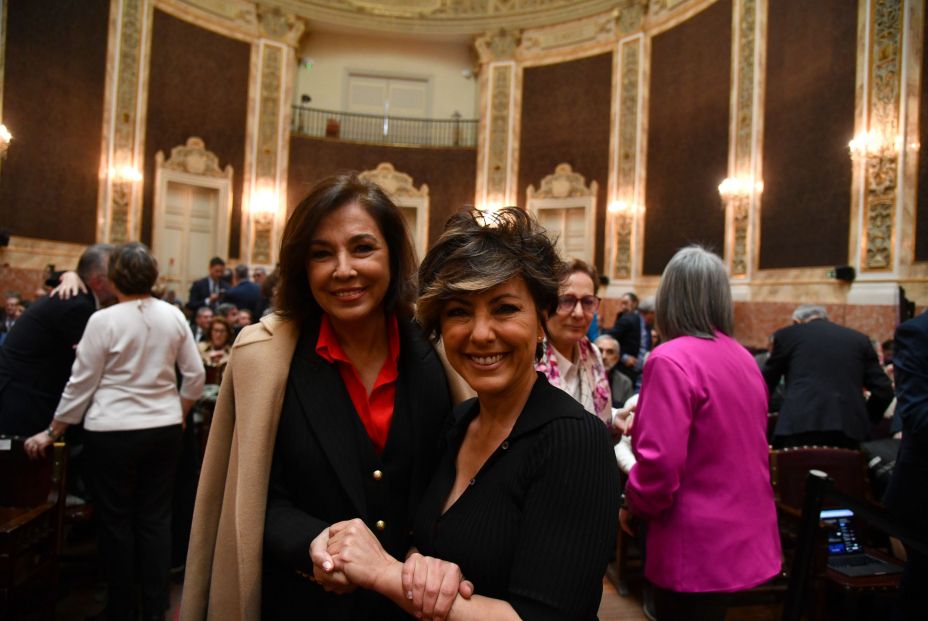 Famosos en la investidura de Fernando Ónega como Académico de Honor de la RAED