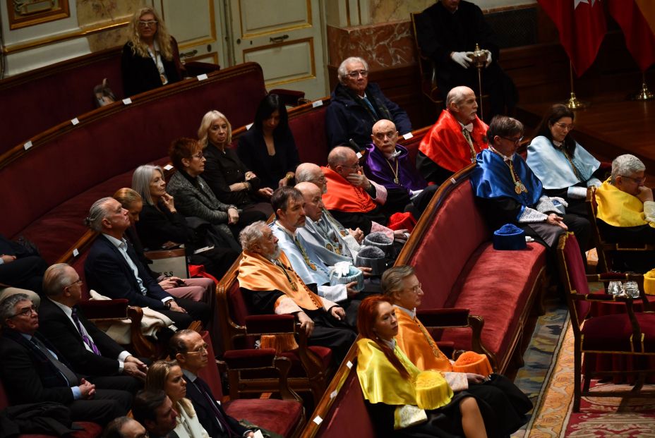 Famosos en la investidura de Fernando Ónega como Académico de Honor de la RAED