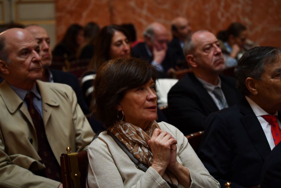 Famosos en la investidura de Fernando Ónega como Académico de Honor de la RAED