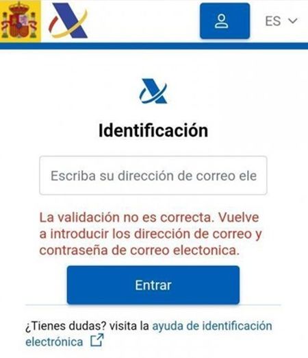 Alerta: campaña de phishing con la Agencia Tributaria