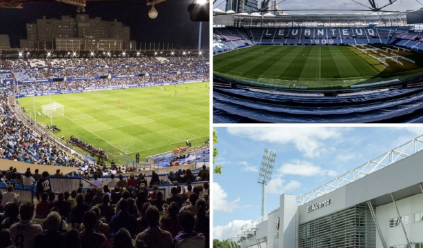 Los estadios de LALIGA HYPERMOTION aprovechan sus espacios para ofrecer una mejor experiencia 