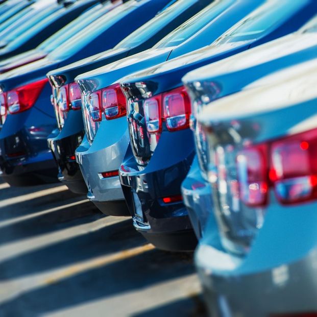 bigstock Parked Cars On A Lot 95119691