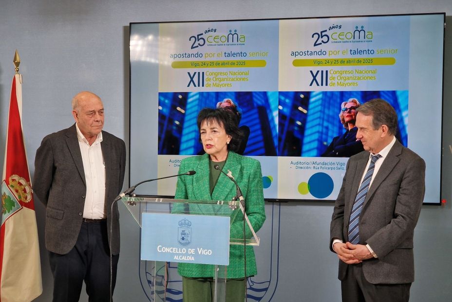 El alcalde de Vigo celebra acoger el XII Congreso de CEOMA y reivindica que la edad es “un activo” (Europa Press)