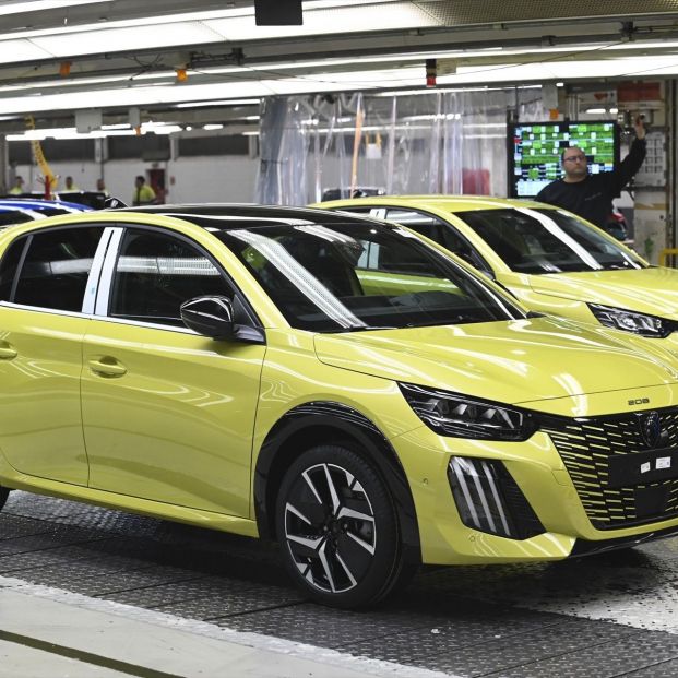 EuropaPress 6465589 coches fabrica planta stellantis figueruelas zaragoza EuropaPress 6465589 coches fabrica planta stellantis figueruelas zaragoza