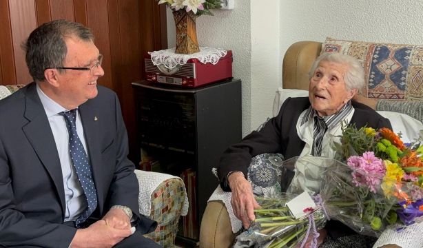 La 'abuela de Espinardo', la mujer más longeva de Murcia, celebra sus 110 años