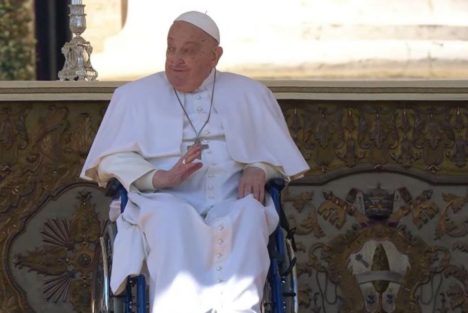 EuropaPress 6628111 papa francisco reaparece misa jubilar enfermos EuropaPress 6628111 papa francisco reaparece misa jubilar enfermos