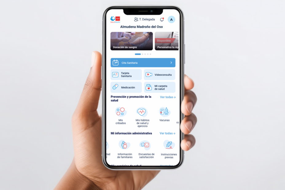 La Tarjeta Sanitaria Virtual de Madrid incorpora información sobre los niveles de polen
