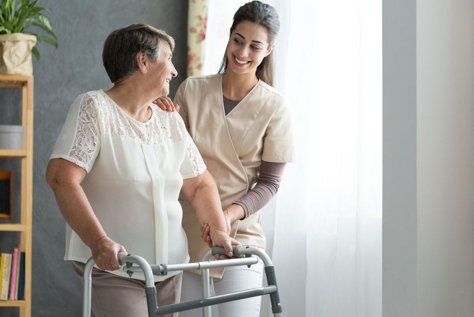 bigstock Nurse Helping Senior To Walk 203066566 bigstock Nurse Helping Senior To Walk 203066566