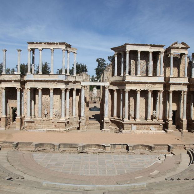 bigstock Roman TheatreMerida Spain 24315305