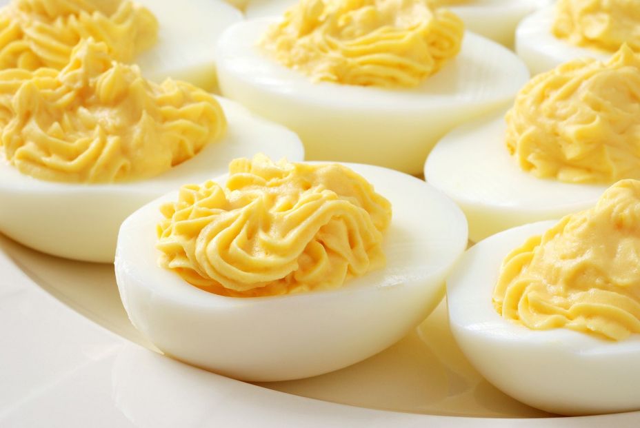 bigstock Freshly prepared deviled eggs15024356