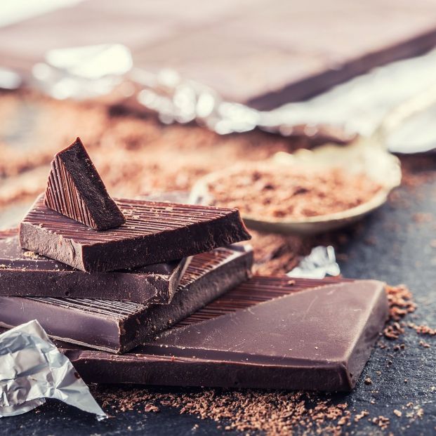 bigstock Chocolate Black chocolate A114722585